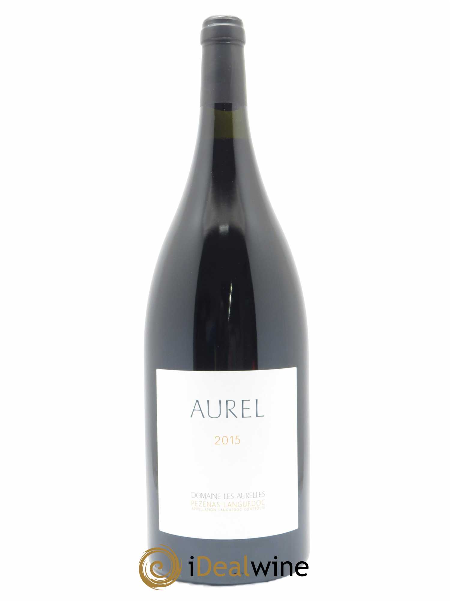 Pézenas Languedoc Aurel Domaine les Aurelles - Basile et Caroline Saint-Germain  2015 - Lot de 1 Magnum