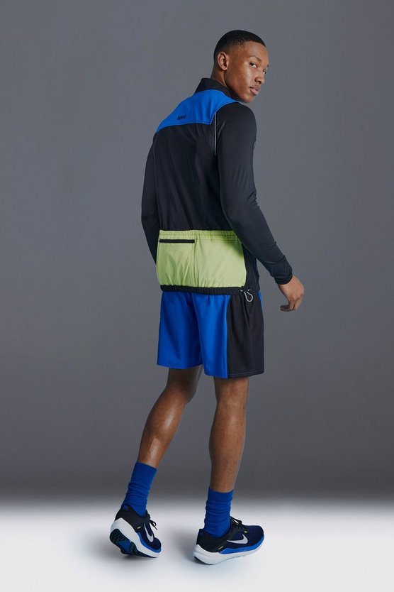 Man Active Colorblock Weste