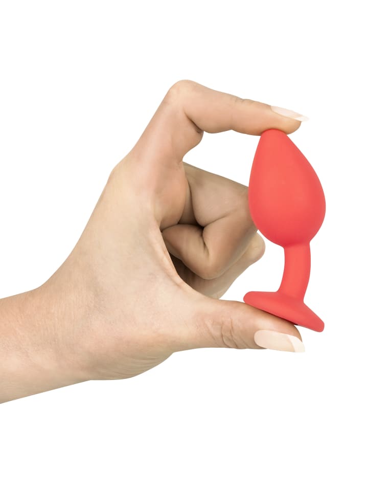Colorful Joy Analplug Jewel Red Plug Small in rot günstig kaufen 72 mm