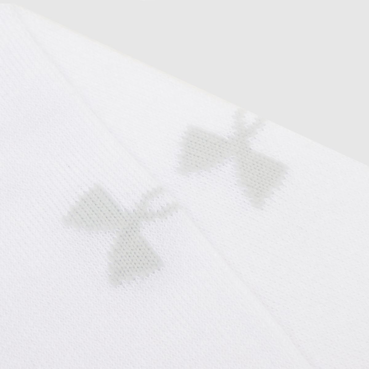 Under Armour – Vita och gråa essentials – No show-strumpor, 6-pack