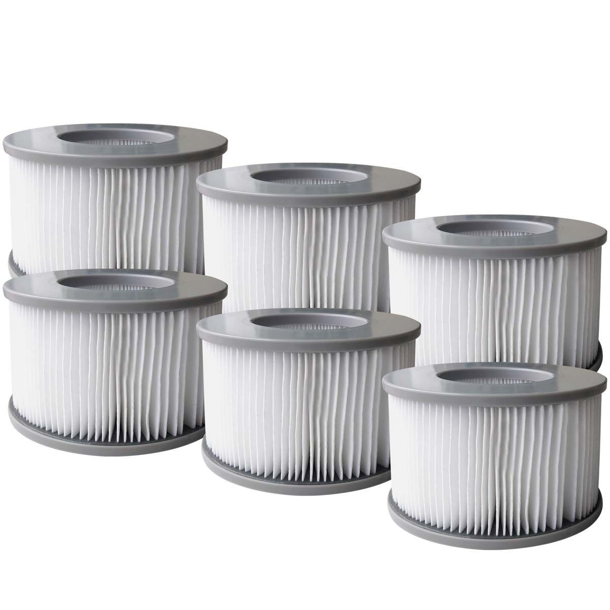 mSpa Whirlpool BRAST Ersatz Filter Filterkartusche Wasserfilter 6er-Set