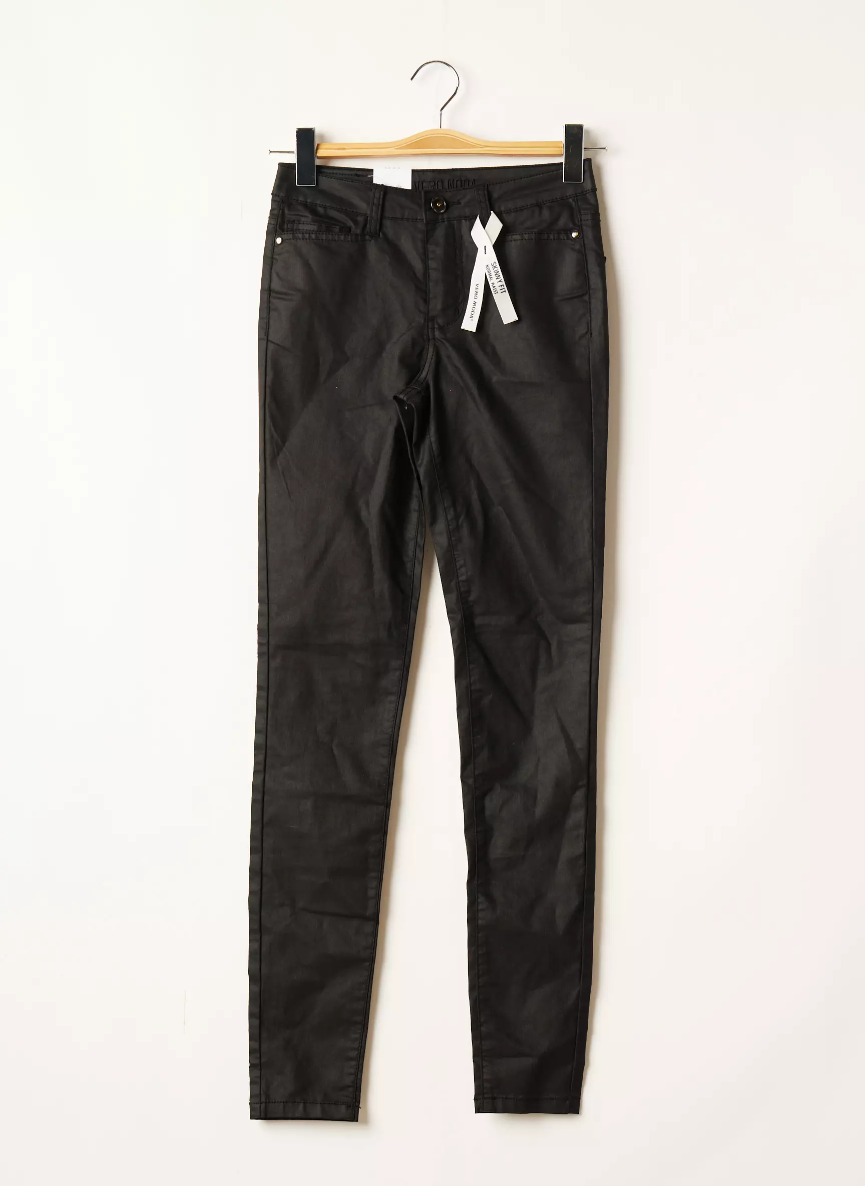 Vero Moda Pantalons Slim Femme couleur noir