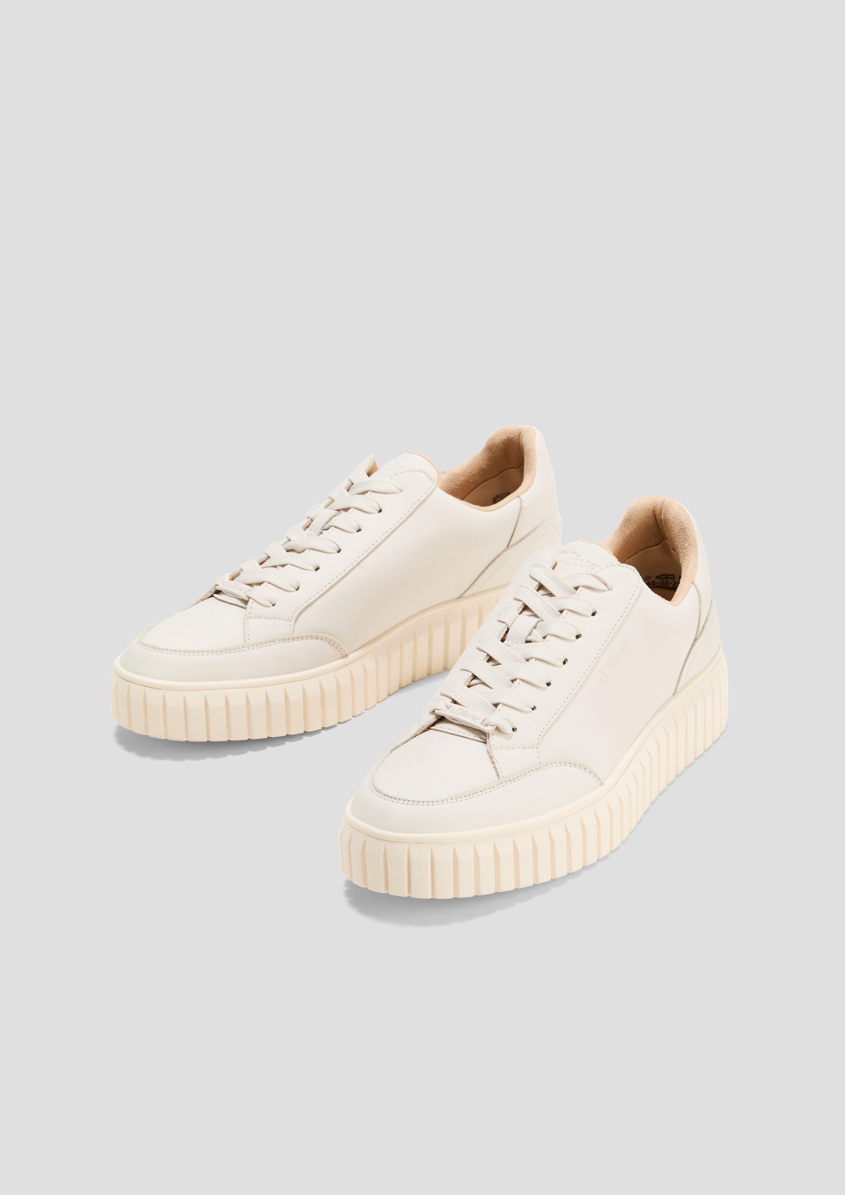 Sneaker mit Plateausohle  6008850-250