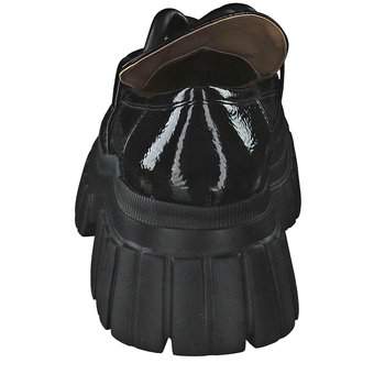 La Strada Chunky Loafer in schwarz