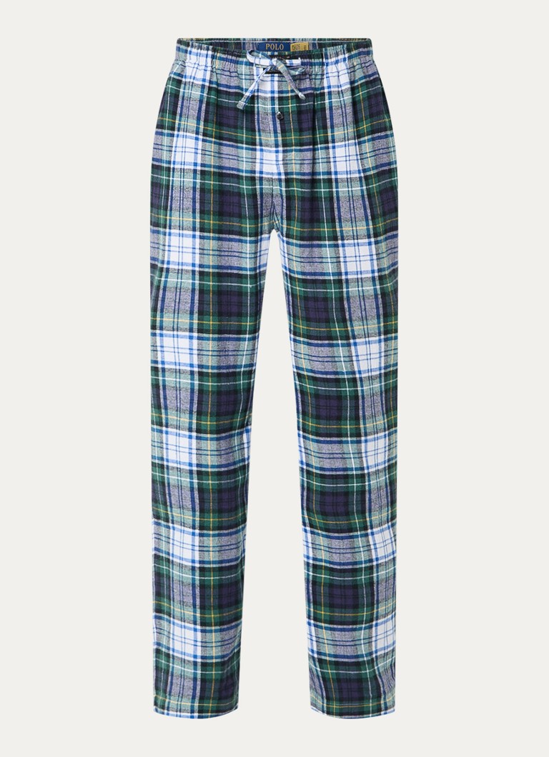 Bas de pyjama Ralph Lauren à carreaux et poches latérales