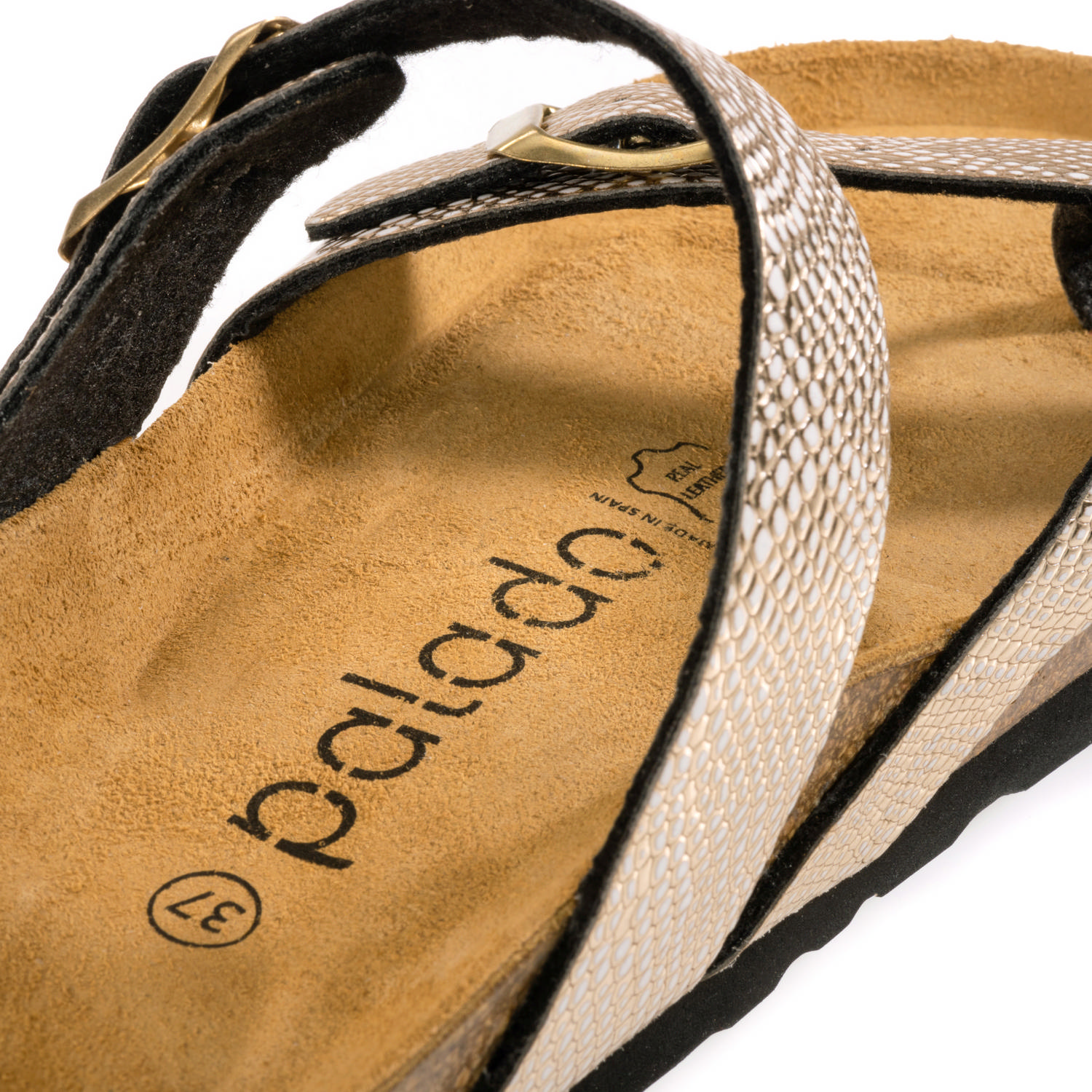 Palado Cres Metallic, Pantoletten, Damen, Pyth Gold