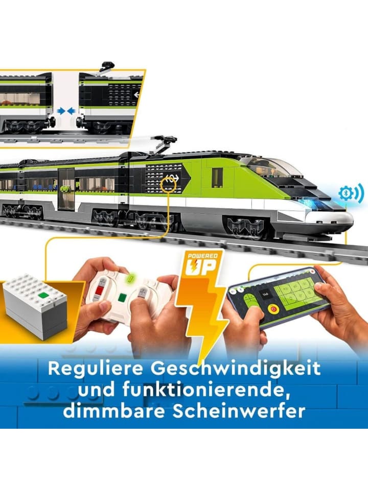 LEGO City Personen-Schnellzug in Mehrfarbig ab 7 Jahre günstig kaufen onesize