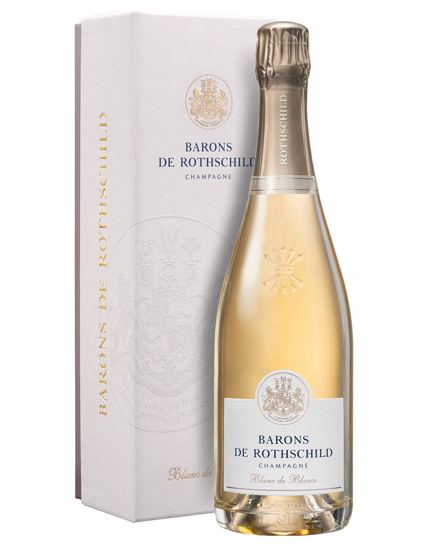 Champagne AOC Blanc de Blancs Brut Domaines Barons de Rothschild 0,75 ℓ, En Étui