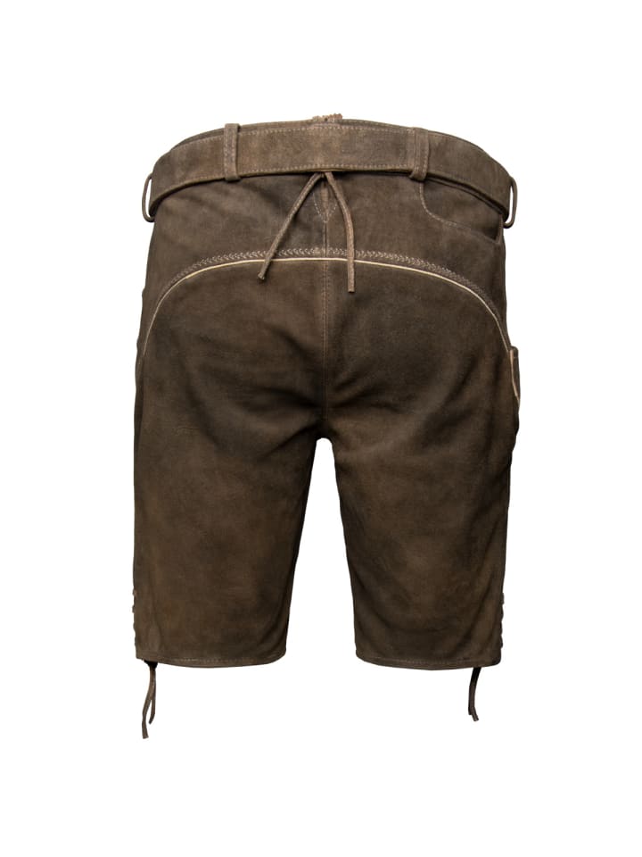 Spieth & Wensky Lederhose Ruprecht in braun günstig kaufen