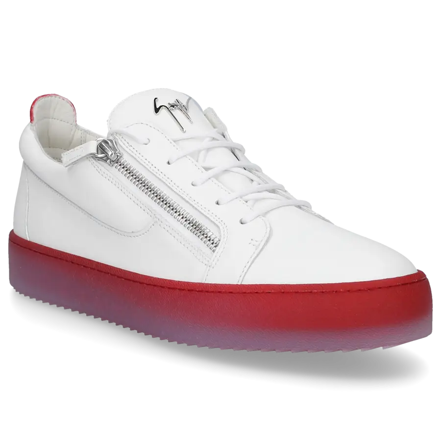 Giuseppe Zanotti - Sneaker low FRANKIE Kalbsleder - weiß