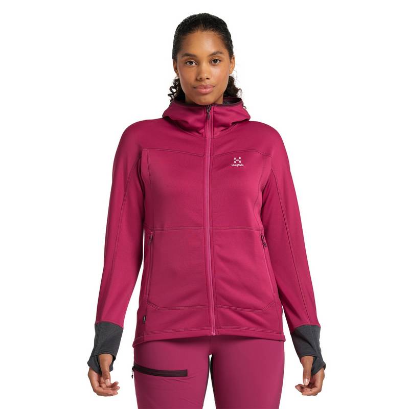 Haglöfs Betula Hood Fleecejacke Damen