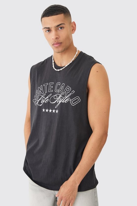 Oversize Monte Carlo Tanktop