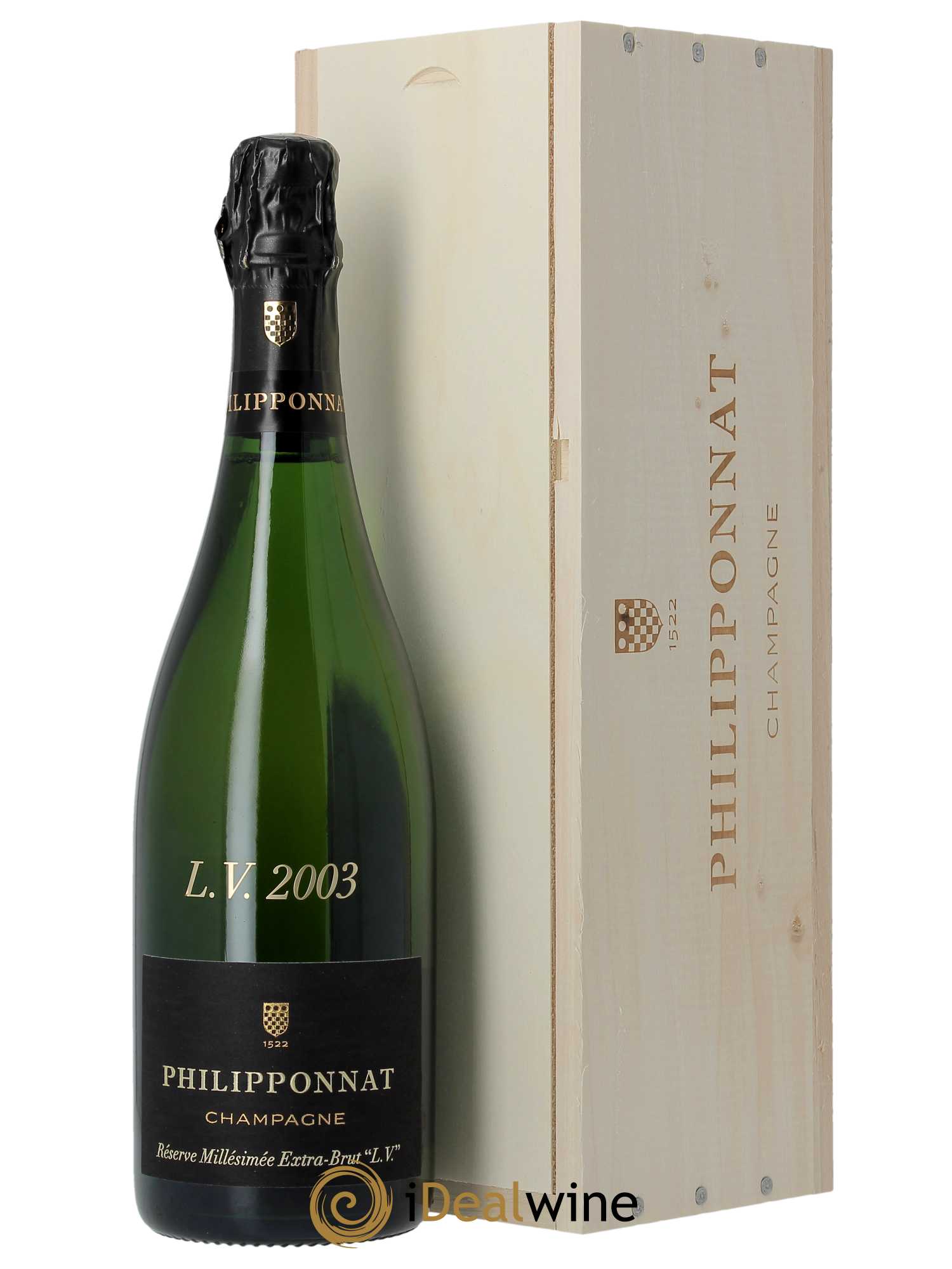 Réservé millésimée LV Philipponnat  2003 - Lot de 1 Bouteille