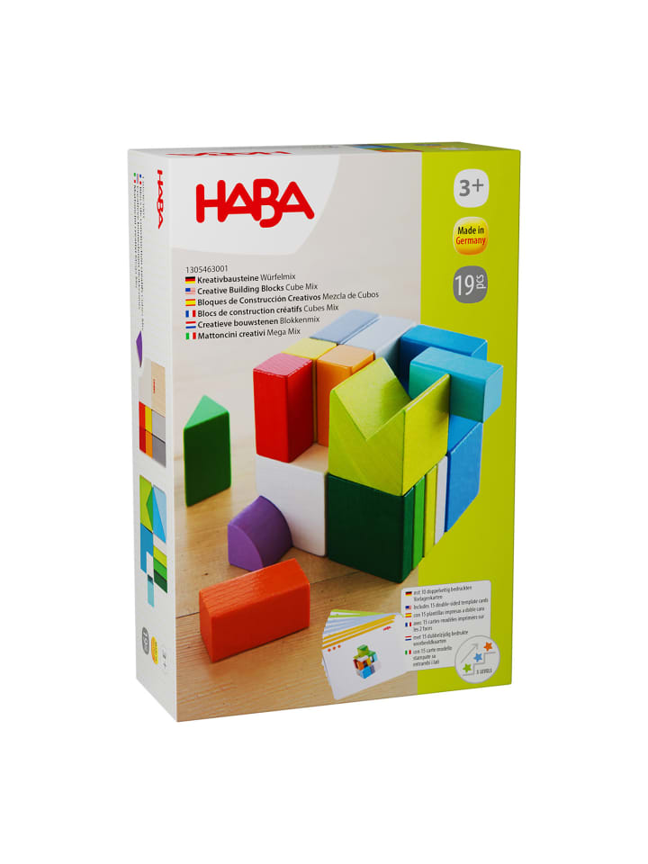 Haba Spielbausteine 3D-Legespiel Würfelmix in mehrfarbig günstig kaufen onesize