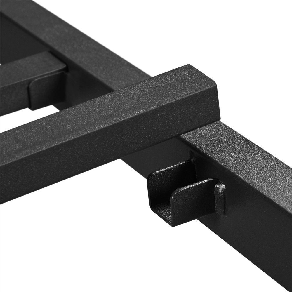 Yaheetech Bettgestell, Metallbett Modern Jugendbett mit Lattenrost