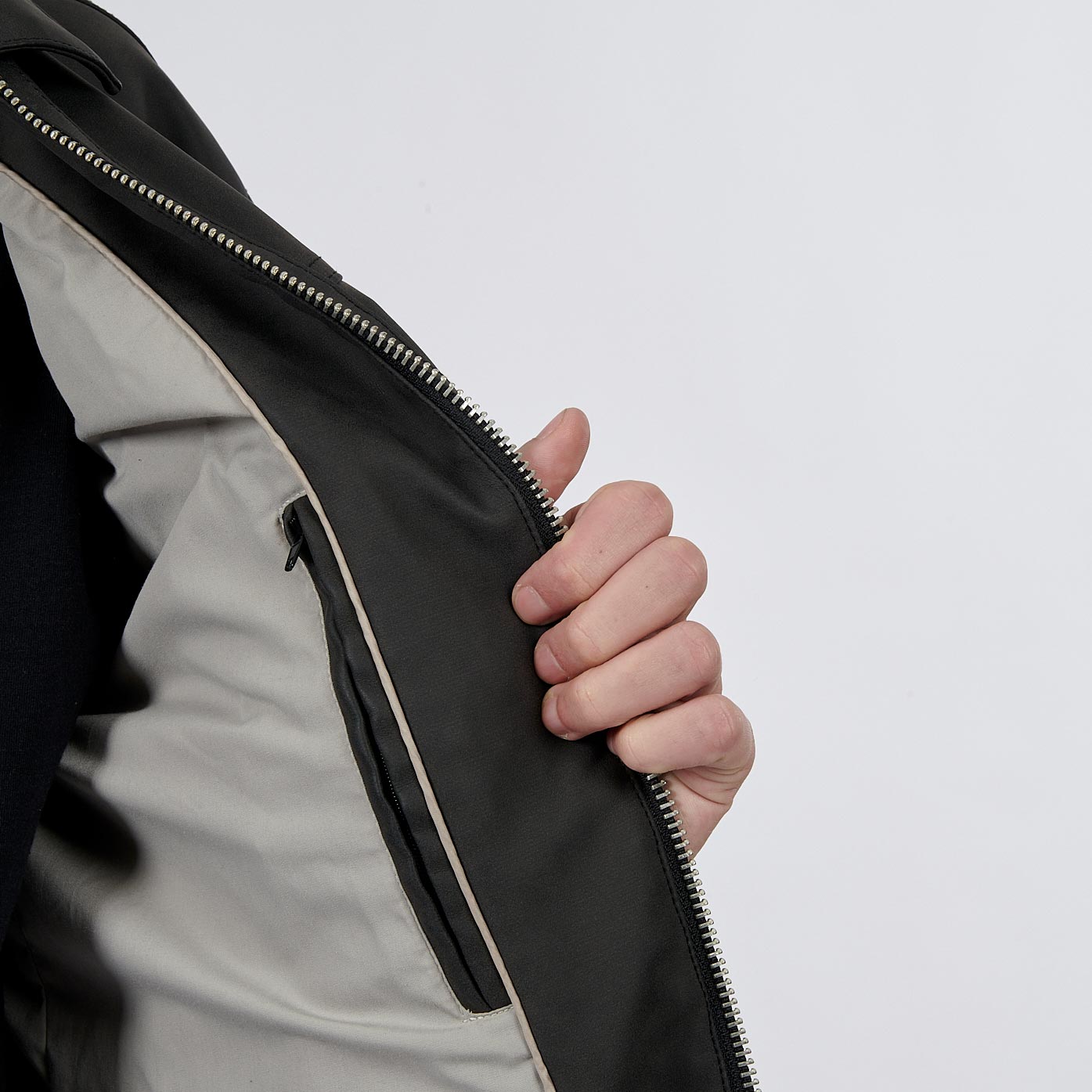 MAORI  Blouson noir homme