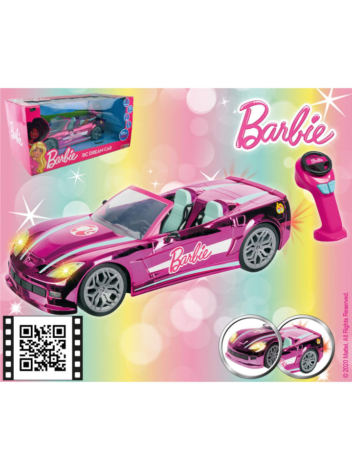 Happy People Ferngesteurtes Auto Barbie Dream Car inkl. Barbie Malibu in pink günstig kaufen onesize