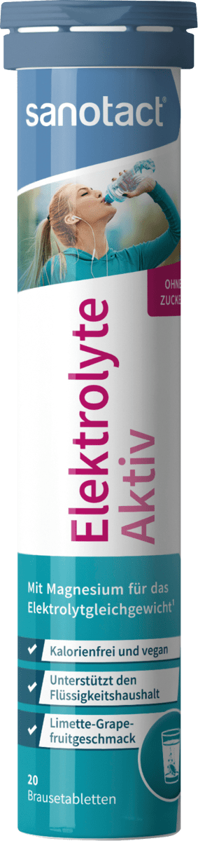 Elektrolyte Aktiv Brausetabletten 20St, 82 g