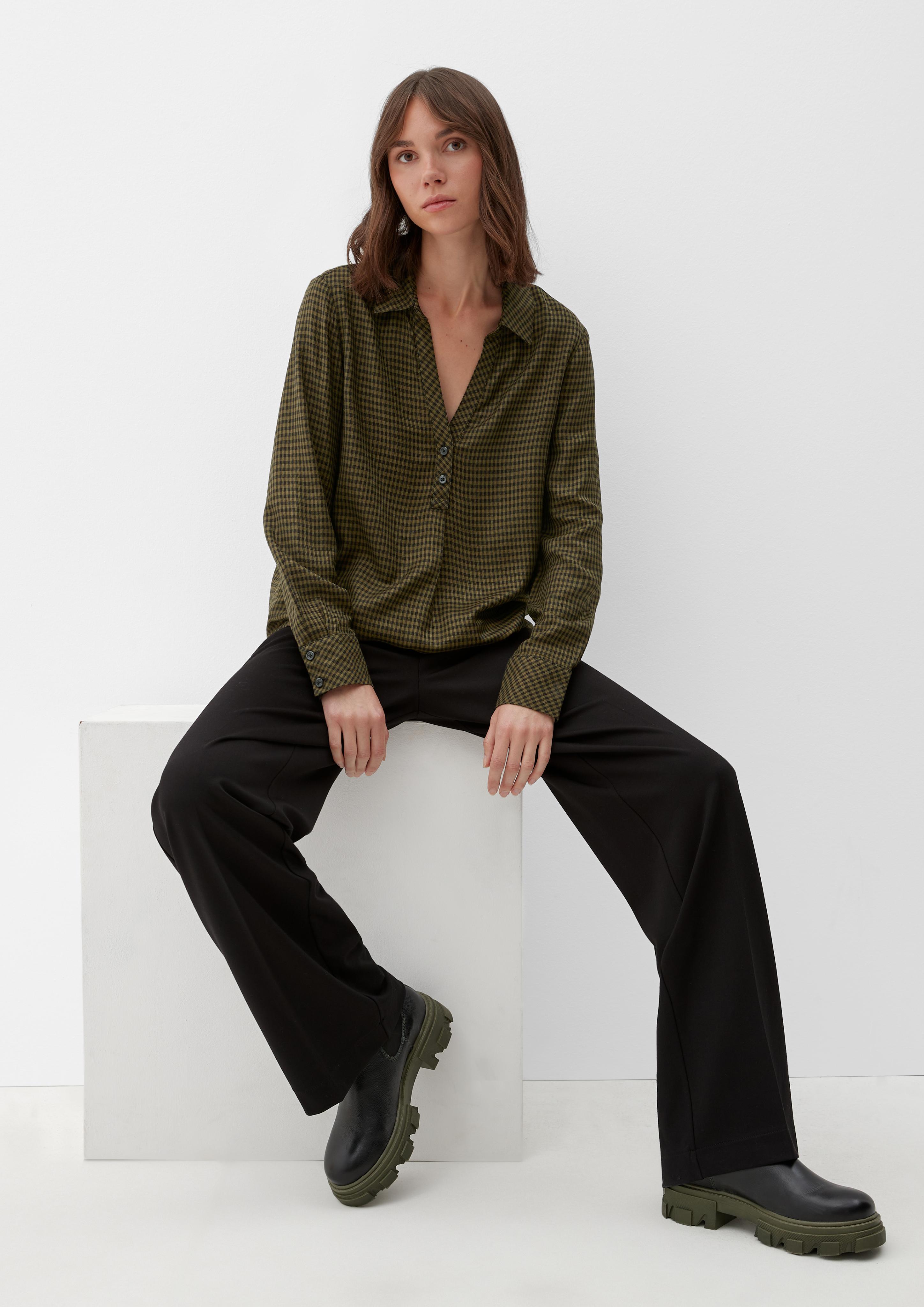 Bluse mit Karomuster  2120721-79N7