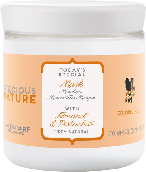 Alfaparf Milano Precious Nature Colored Hair Mask with Almond & Pistachio Haarmaske