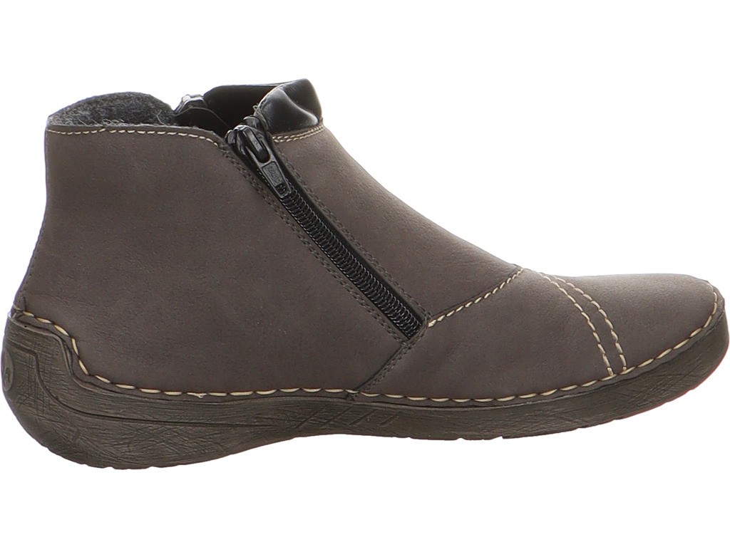 RIEKER Stiefeletten grau HWK Damen Stiefel
