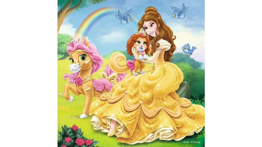 Ravensburger Puzzle - Palace Pets, 3 x 49 Teile