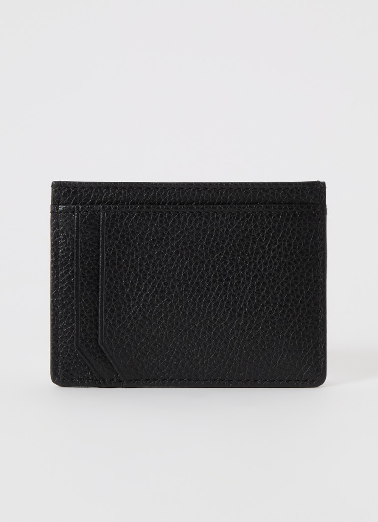 HUGO BOSS Malick -nahkainen passikotelo logolla