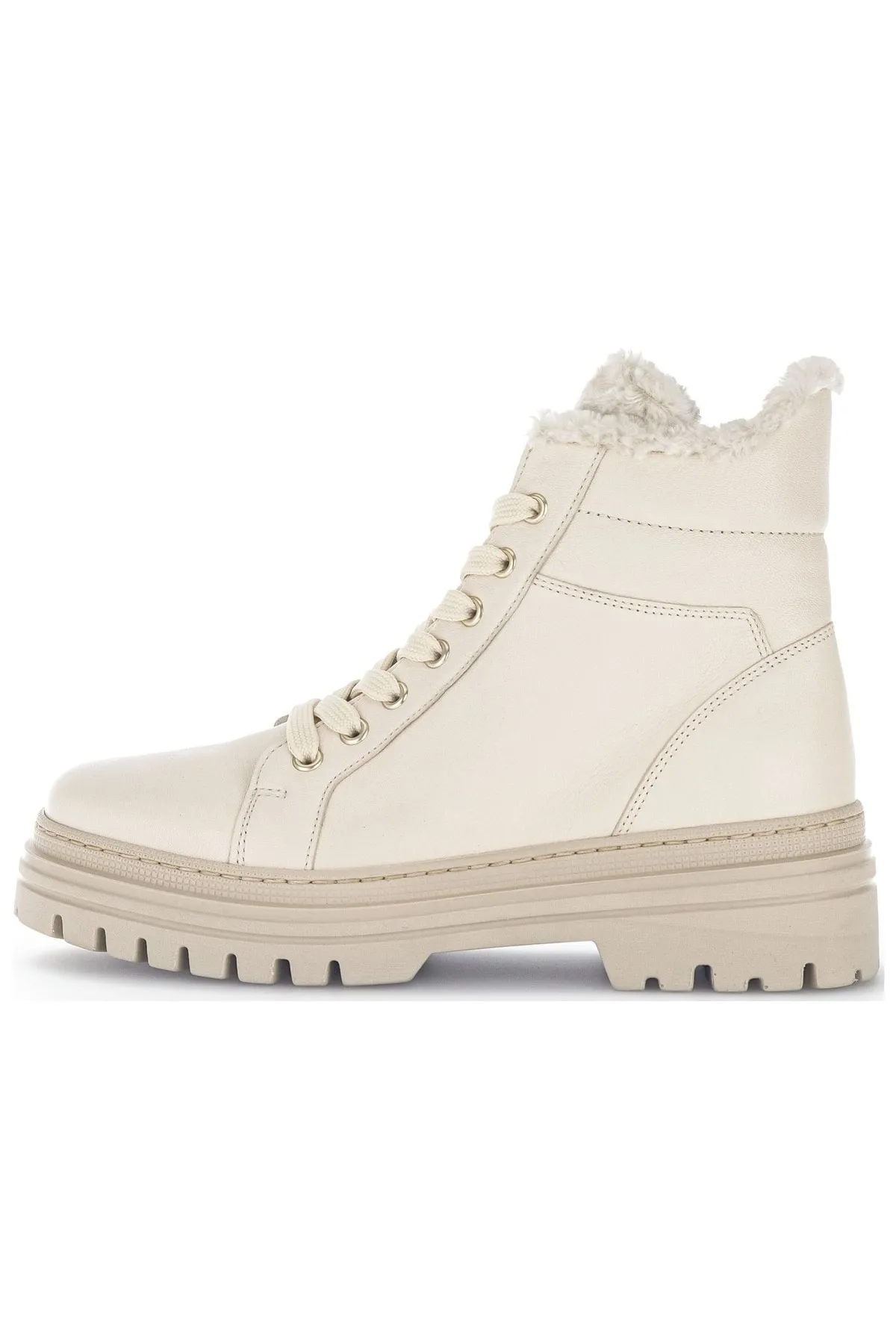 GABOR  Stiefelette - Beige - Blockabsatz