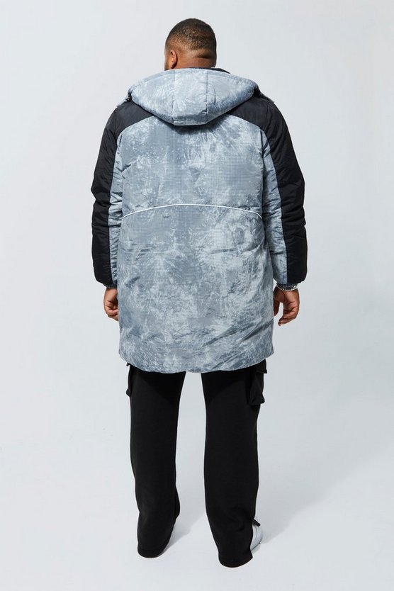 Plus Batik Ripstop Parka