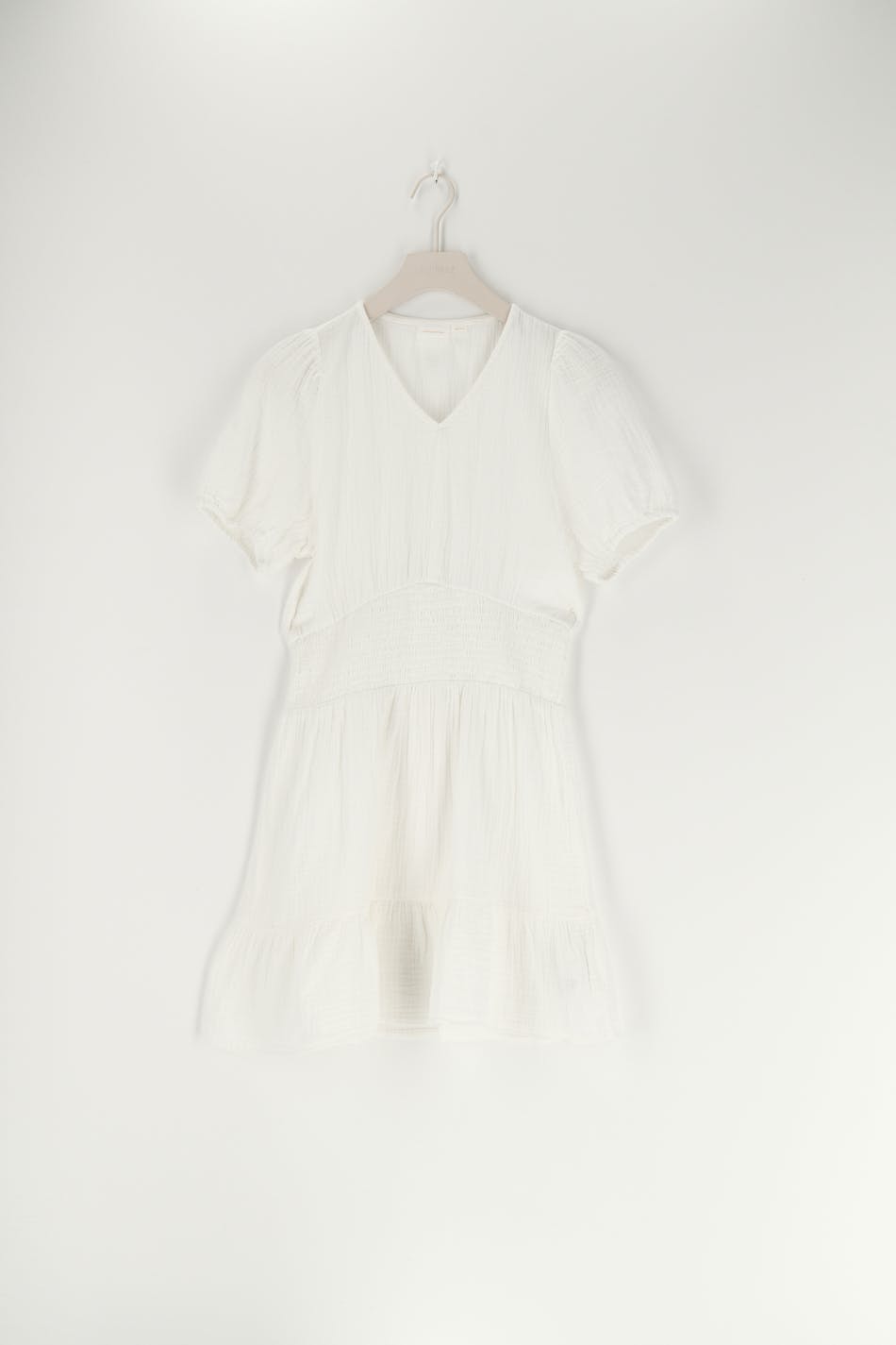 Y gauze frill dress