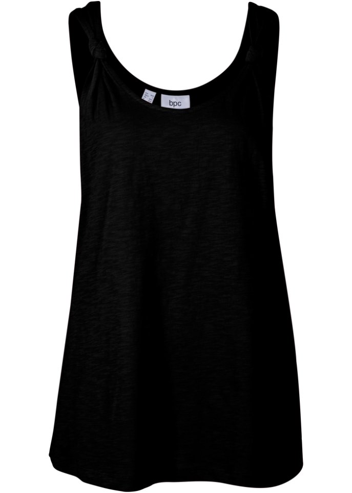 Baumwoll Top mit Knotendetails