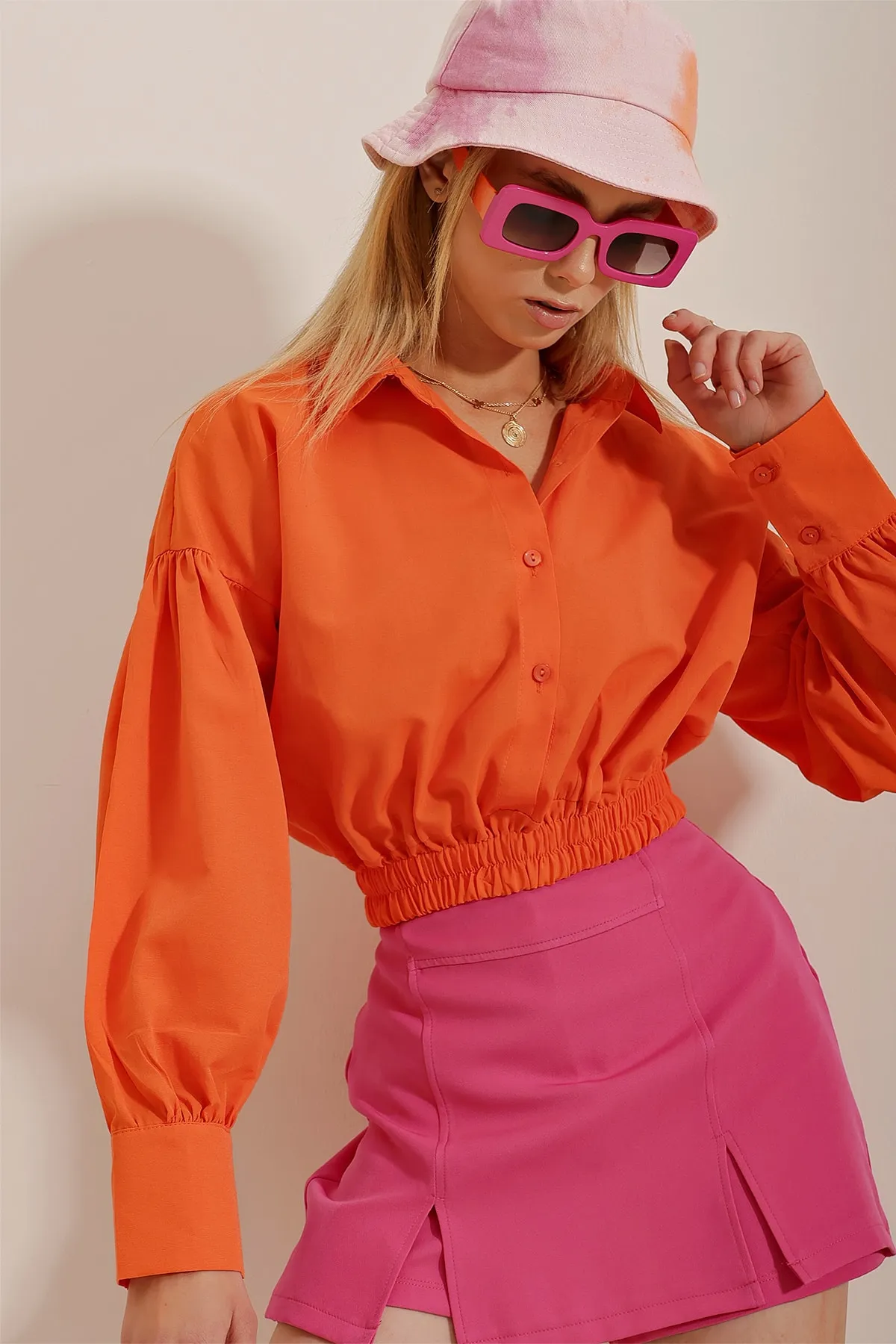 Trend Alaçatı Stili  Cap - Rosa