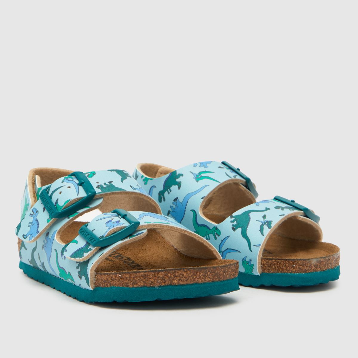 BIRKENSTOCK halványkék milano fiú junior szandál