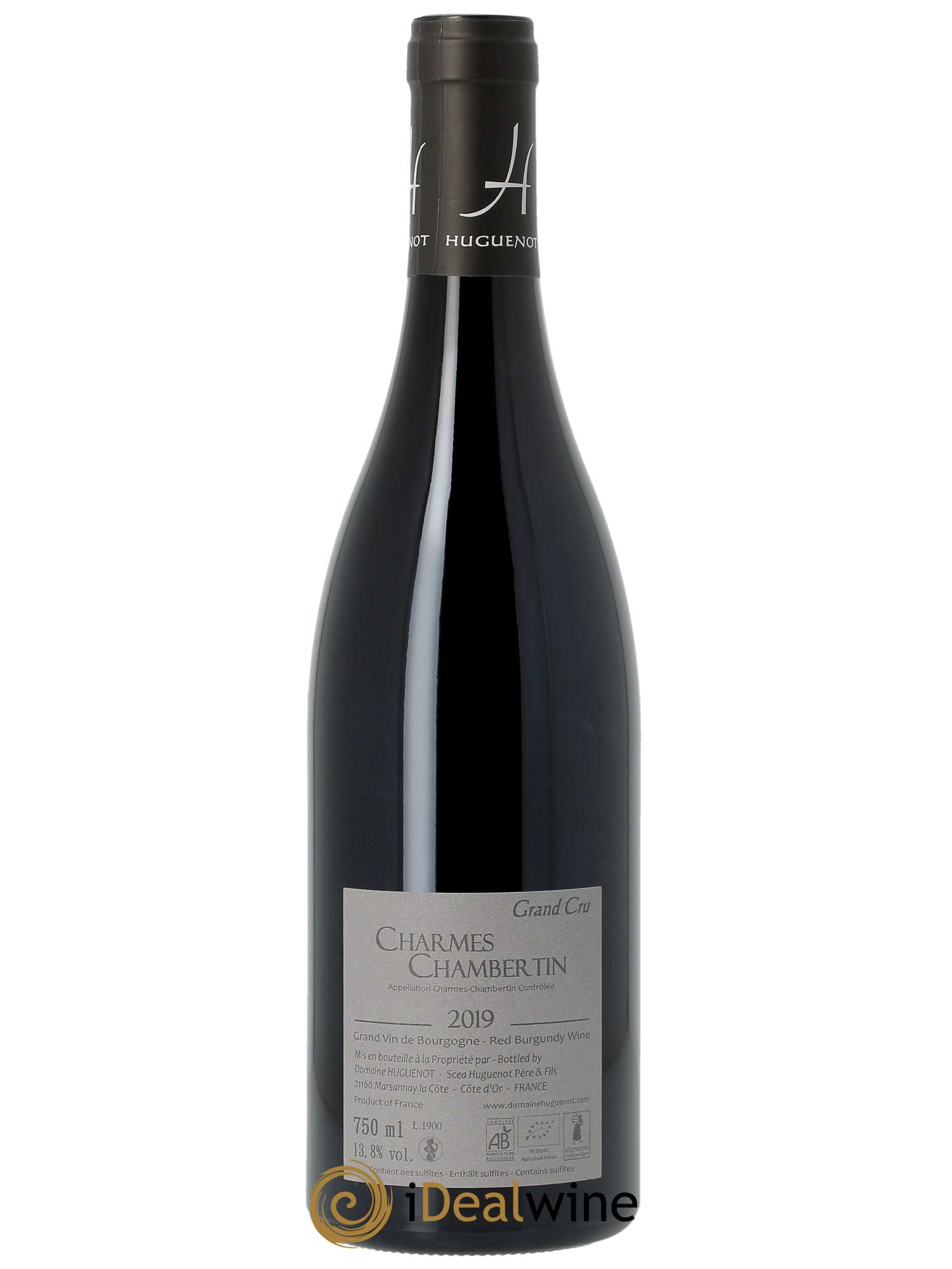 Charmes-Chambertin Grand Cru Huguenot  2019 - Lot de 1 Bouteille