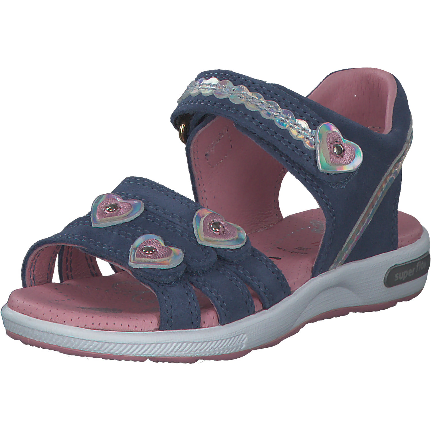Superfit EMILY 06133, Sandalen (Kinder), Kinder, Blau