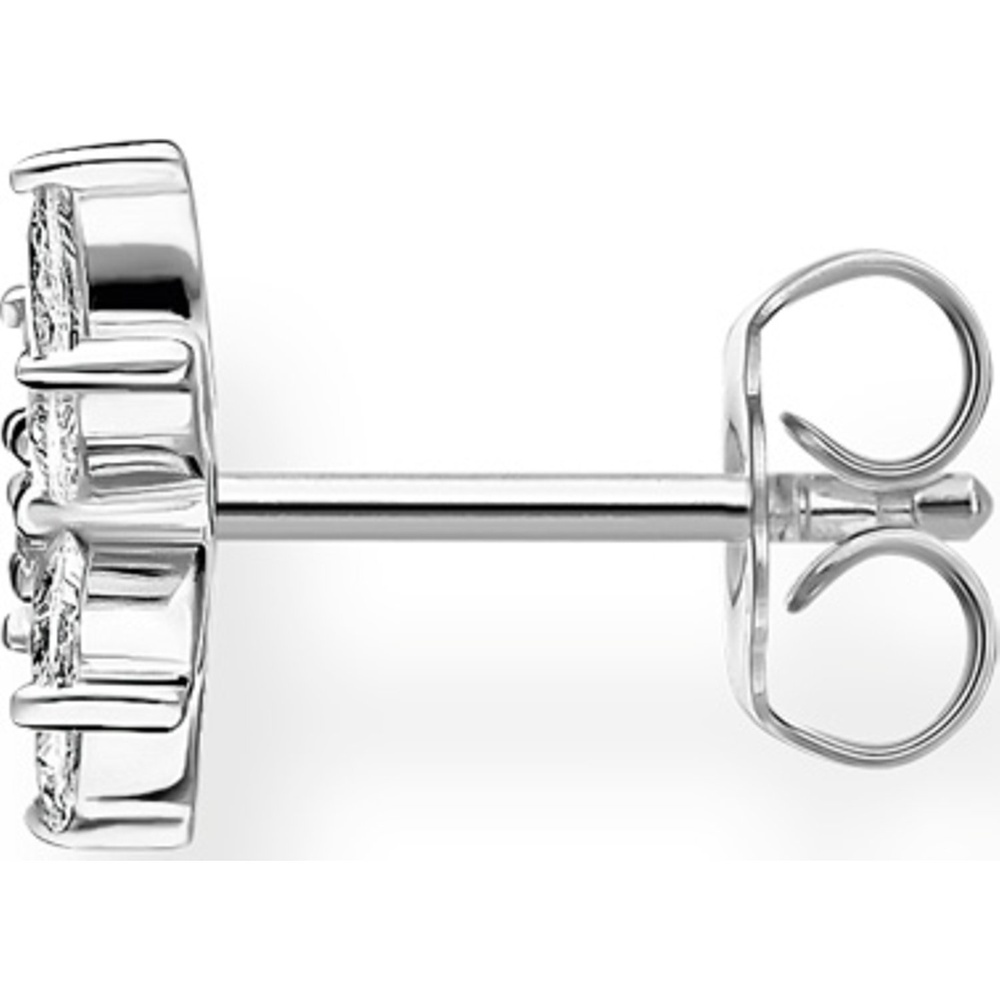 Thomas Sabo Boucle d'oreille unique 925 Argent Boucles d'oreilles