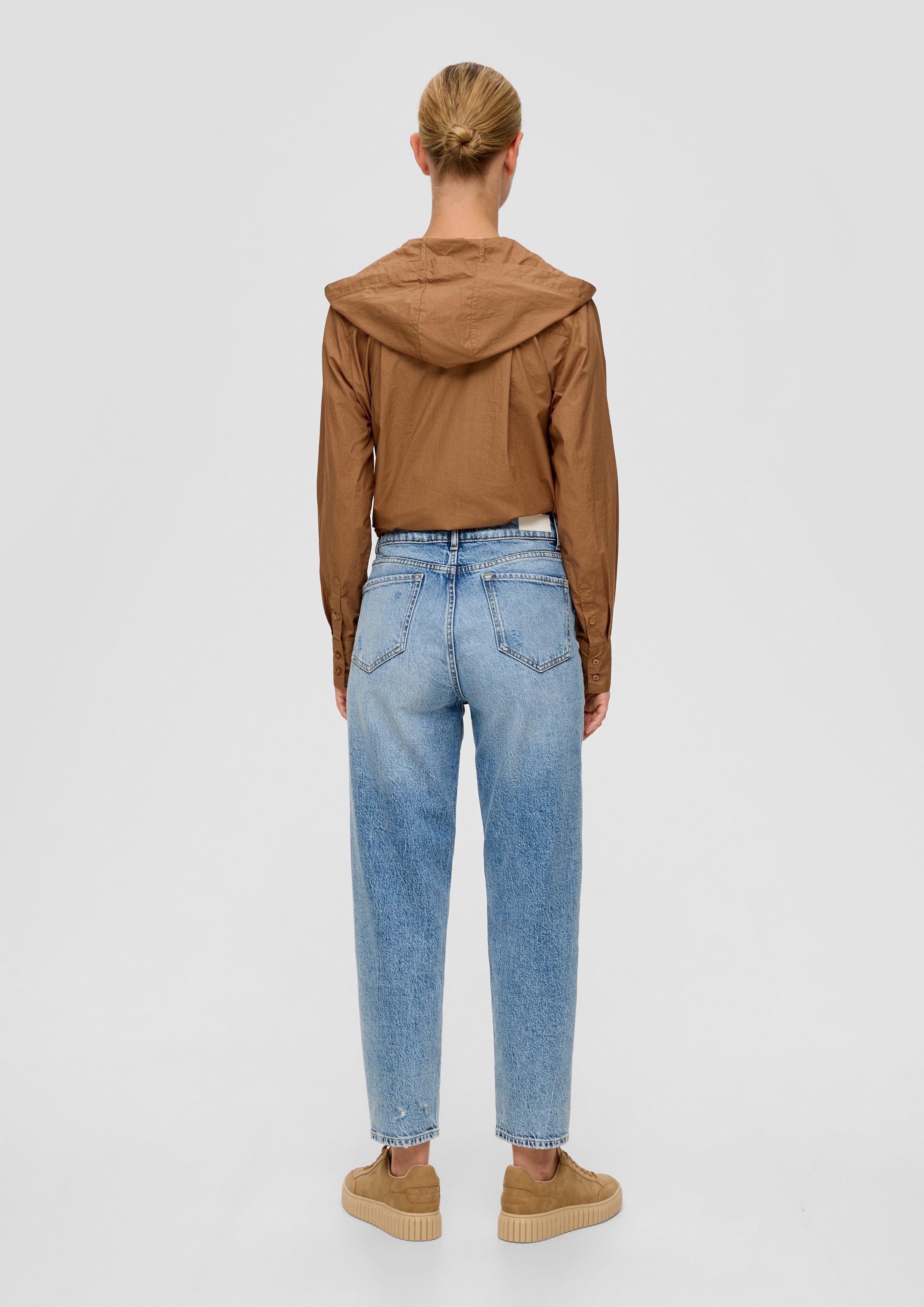 Ankle Jeans / Regular Fit / High Rise  / Druckknopfriegel  2135882-55Z4