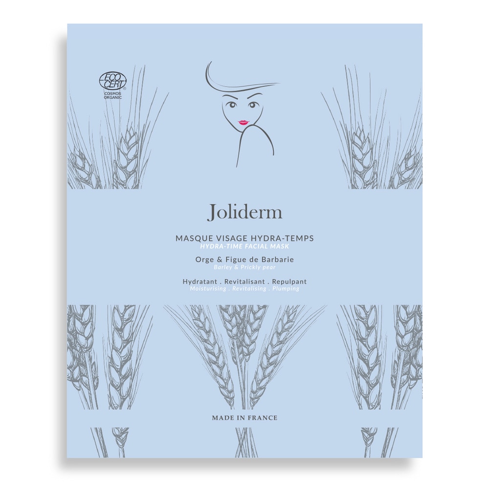 joliderm Masque visage hydra-temps BIO Masque