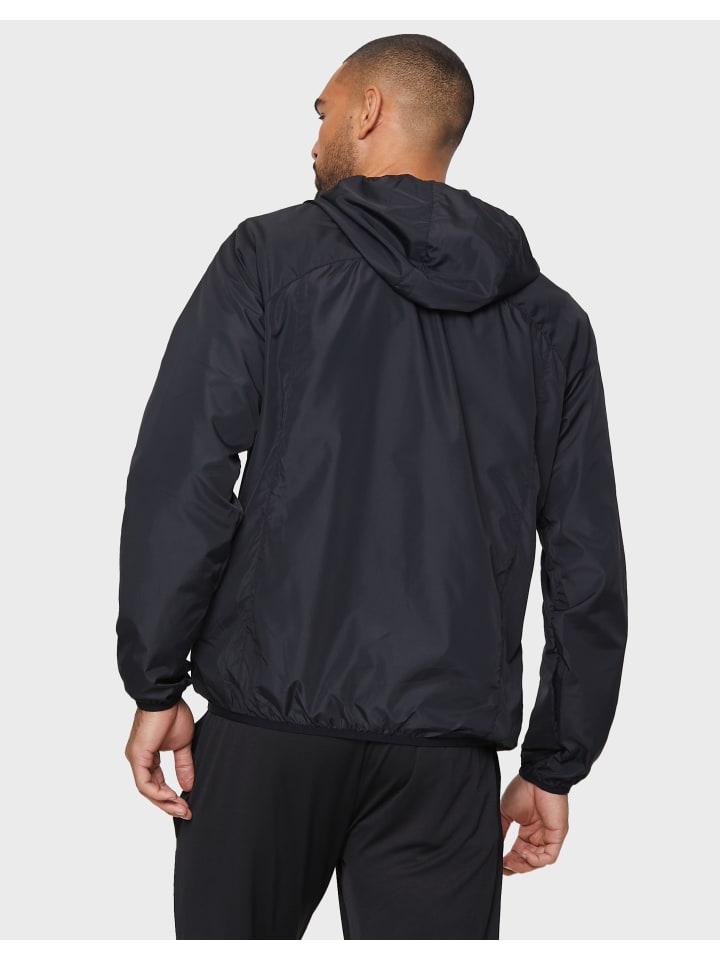 Threadbare Windbreaker Fitness Jacket Beckham - Black in Black günstig kaufen