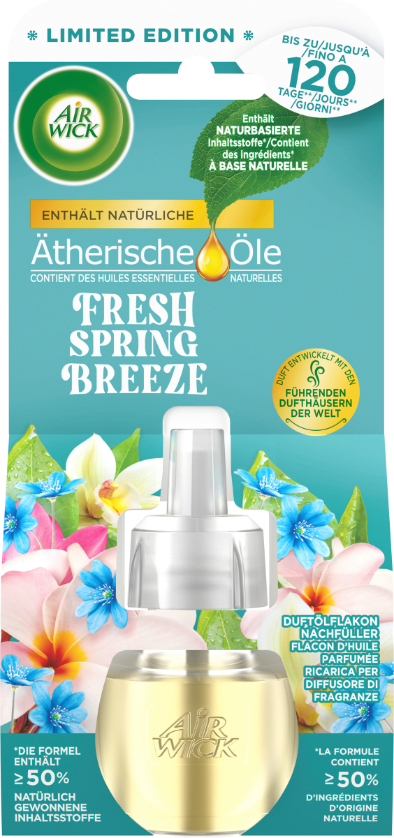 Duftstecker Fresh Spring Breeze Nachfüllpack, 19 ml