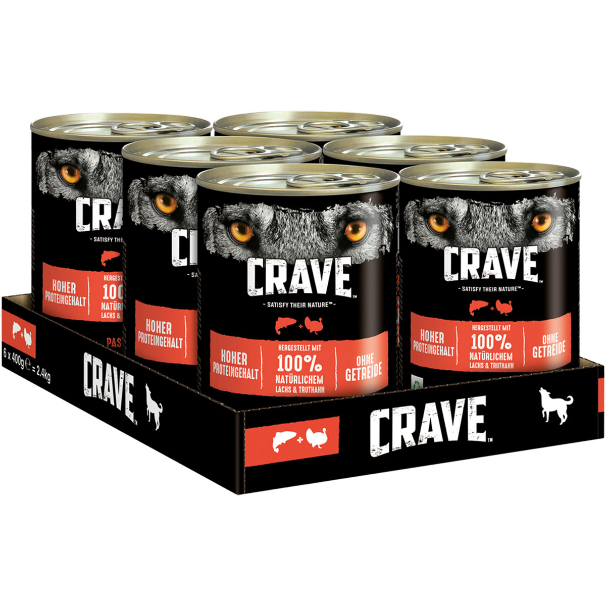CRAVE Dose mit Lachs und Truthahn günstig kaufen bei ZooRoyal