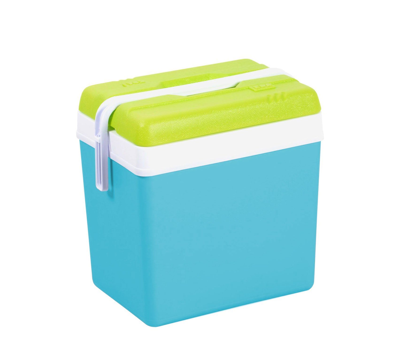 Spetebo Kühlbox Kühlbox aus Kunststoff 24 Liter - türkis, Outdoor Thermobox mit Tragegriff