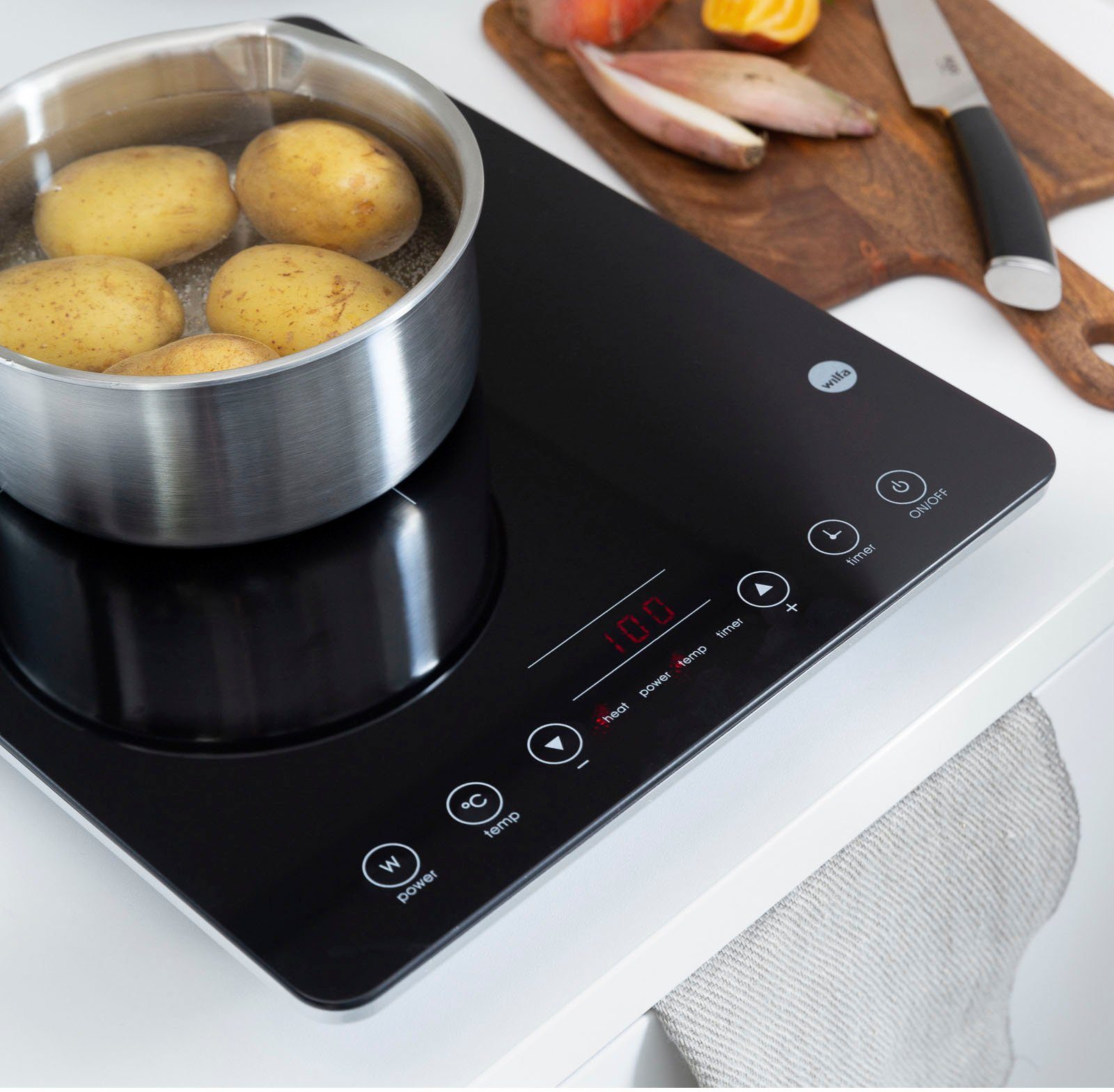 wilfa Einzel-Induktionskochplatte INDUX ICP-1800B