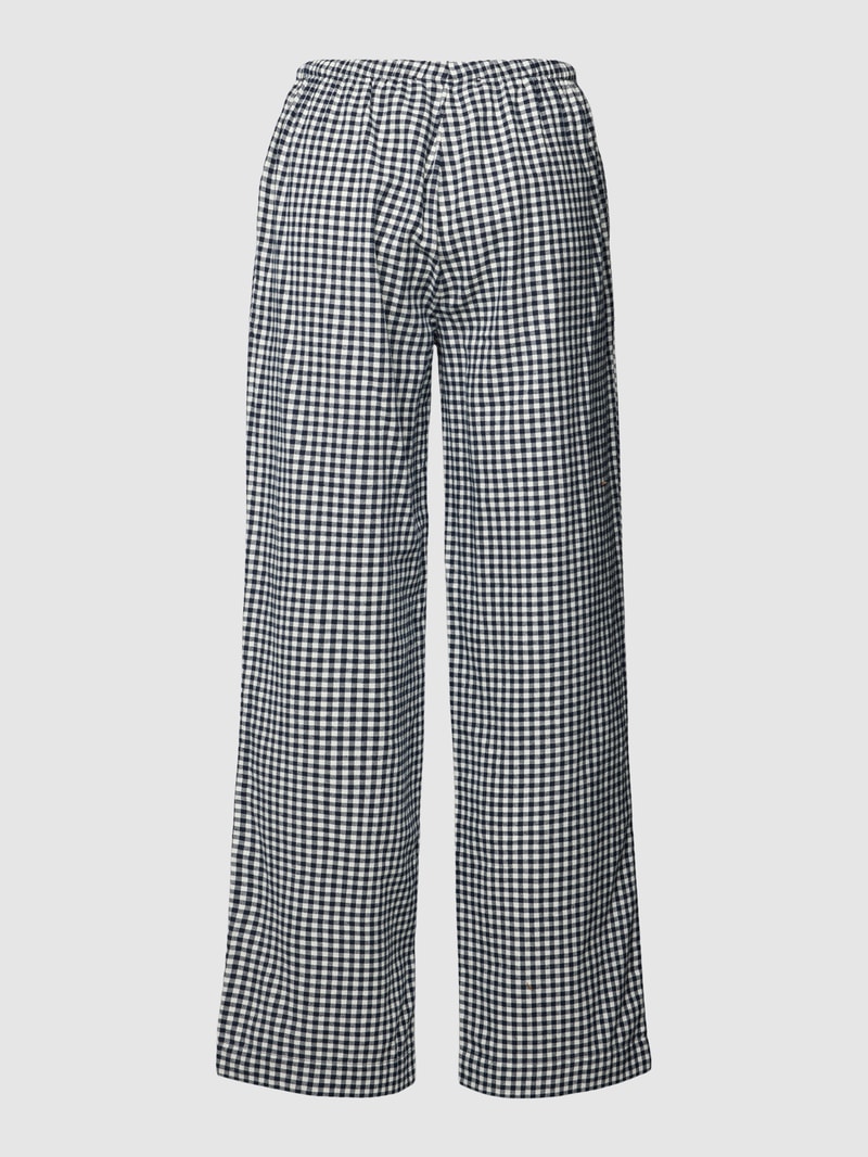 Pyjama-Hose mit Tunnelzug in schwarz