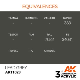AK Lead Grey (17 ml)
