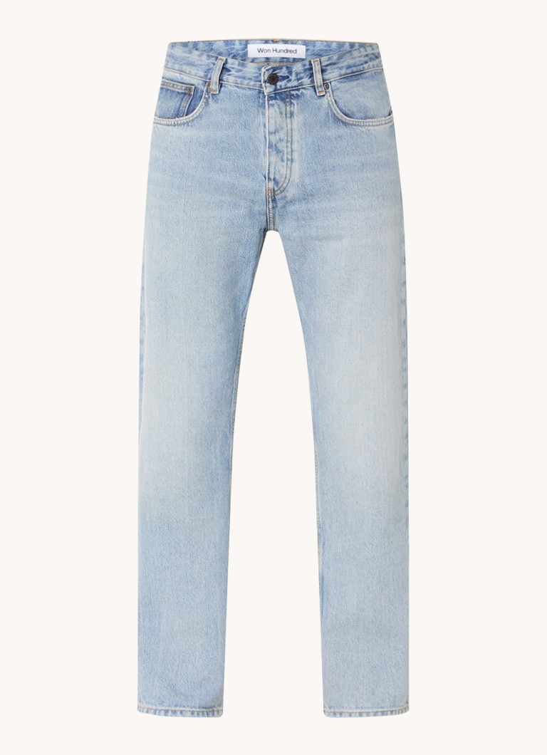Jeans Won Hundred Archer a gamba dritta in cotone biologico lavato