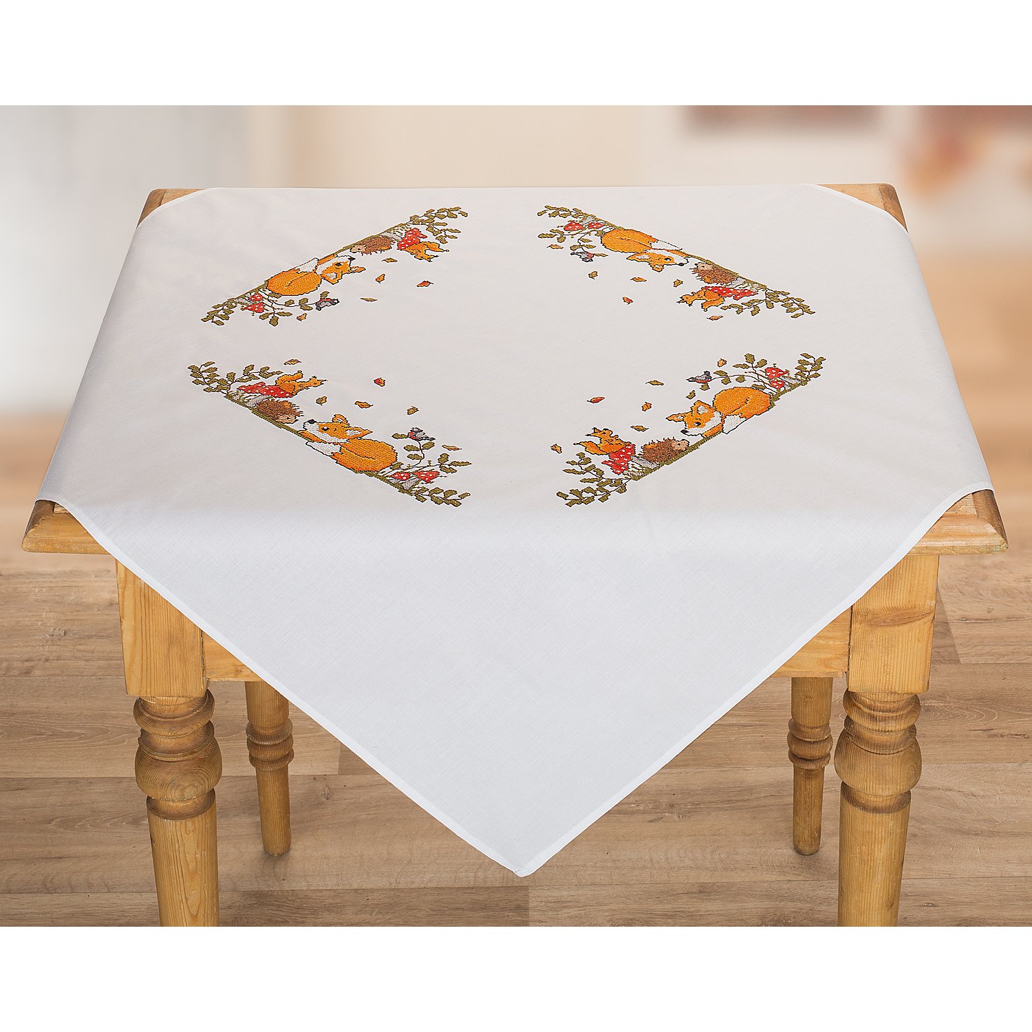 Stickmitteldecke 