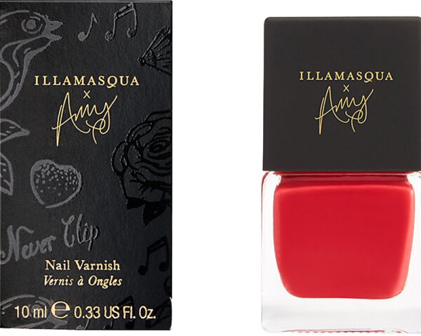 Illamasqua x Amy Matte Nail Varnish - Amy Red Nagellack