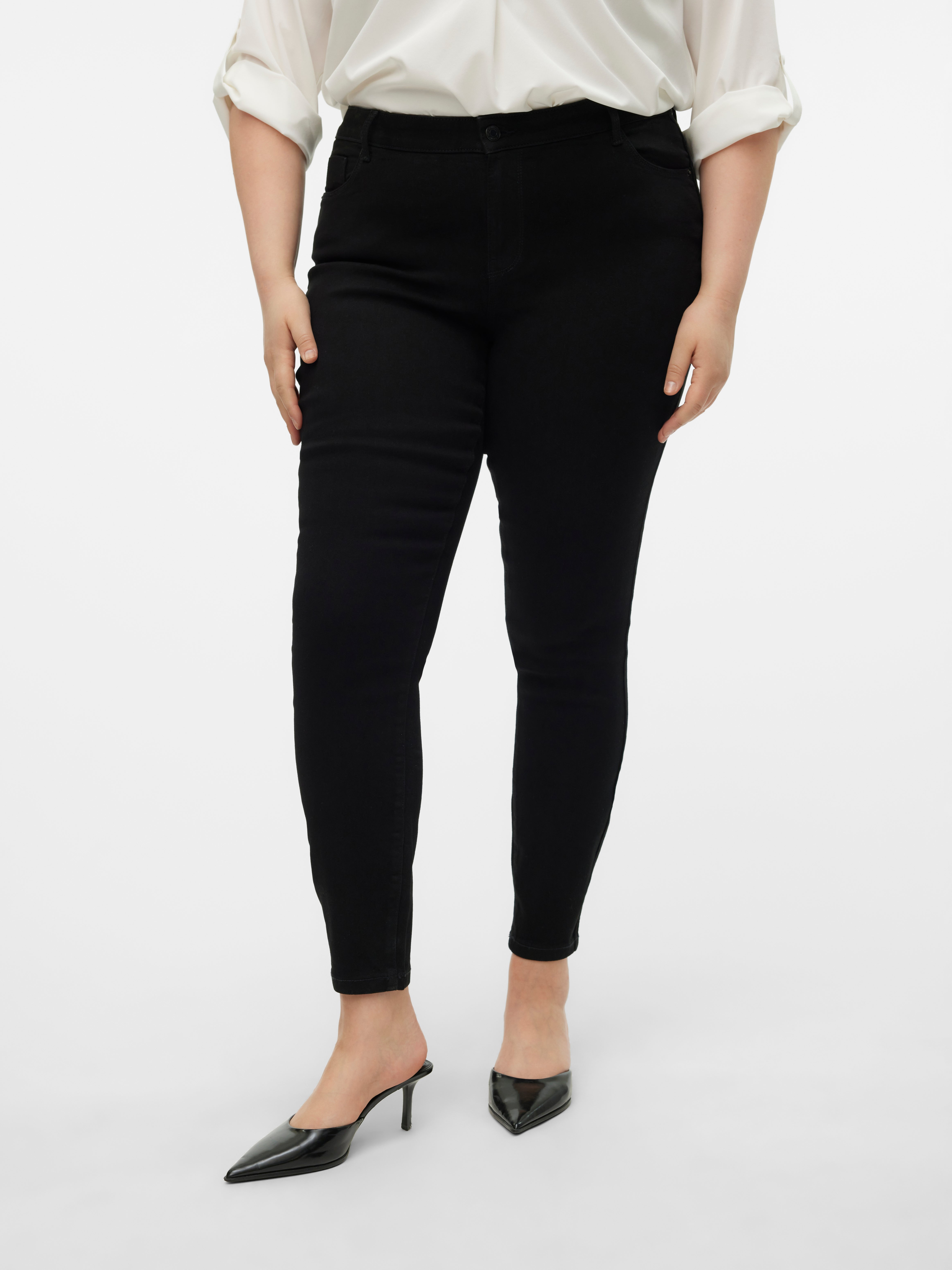 VMCELLY Mid Rise Skinny Fit Jeans
