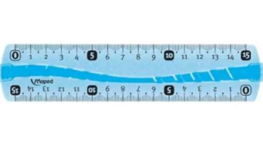 Maped Flachlineal 15cm sortiert